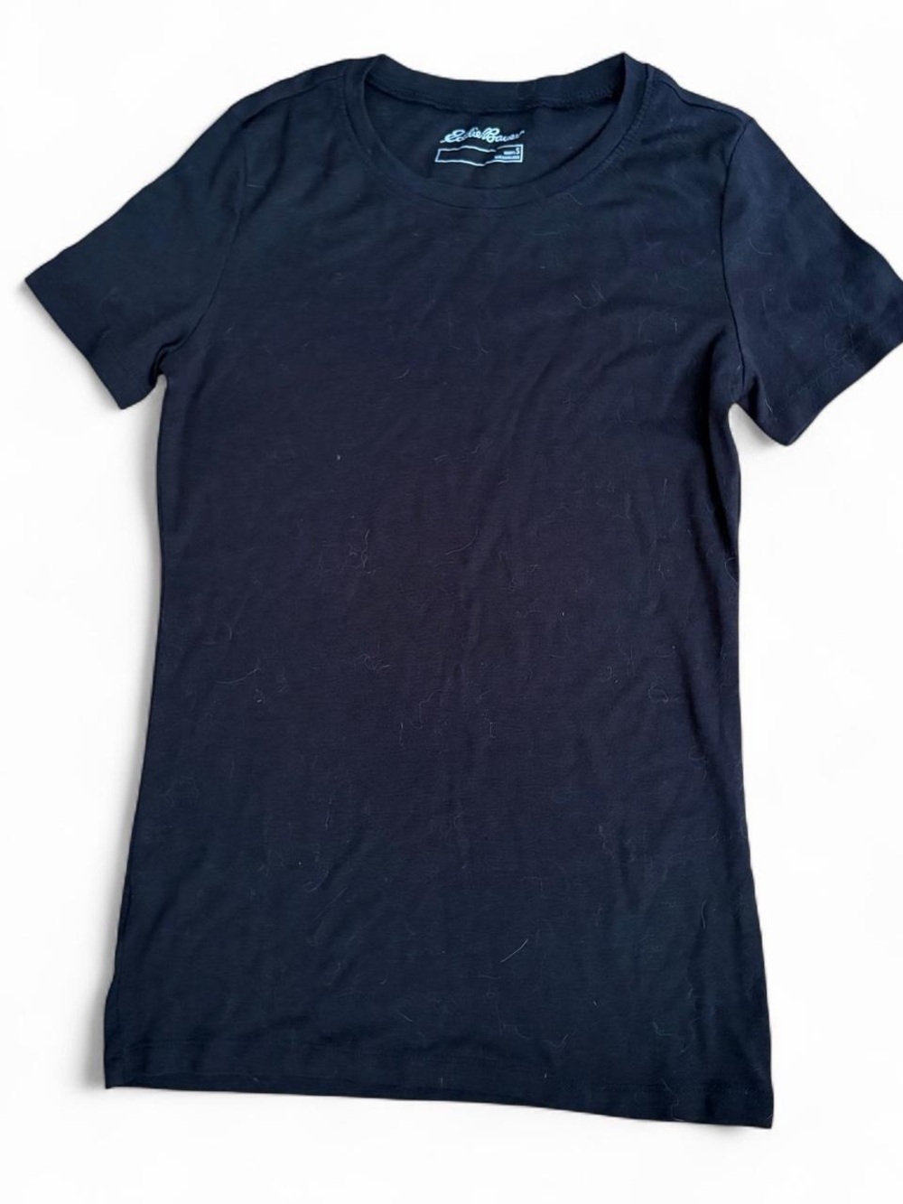Eddie Bauer woman’s black t-shirt size S